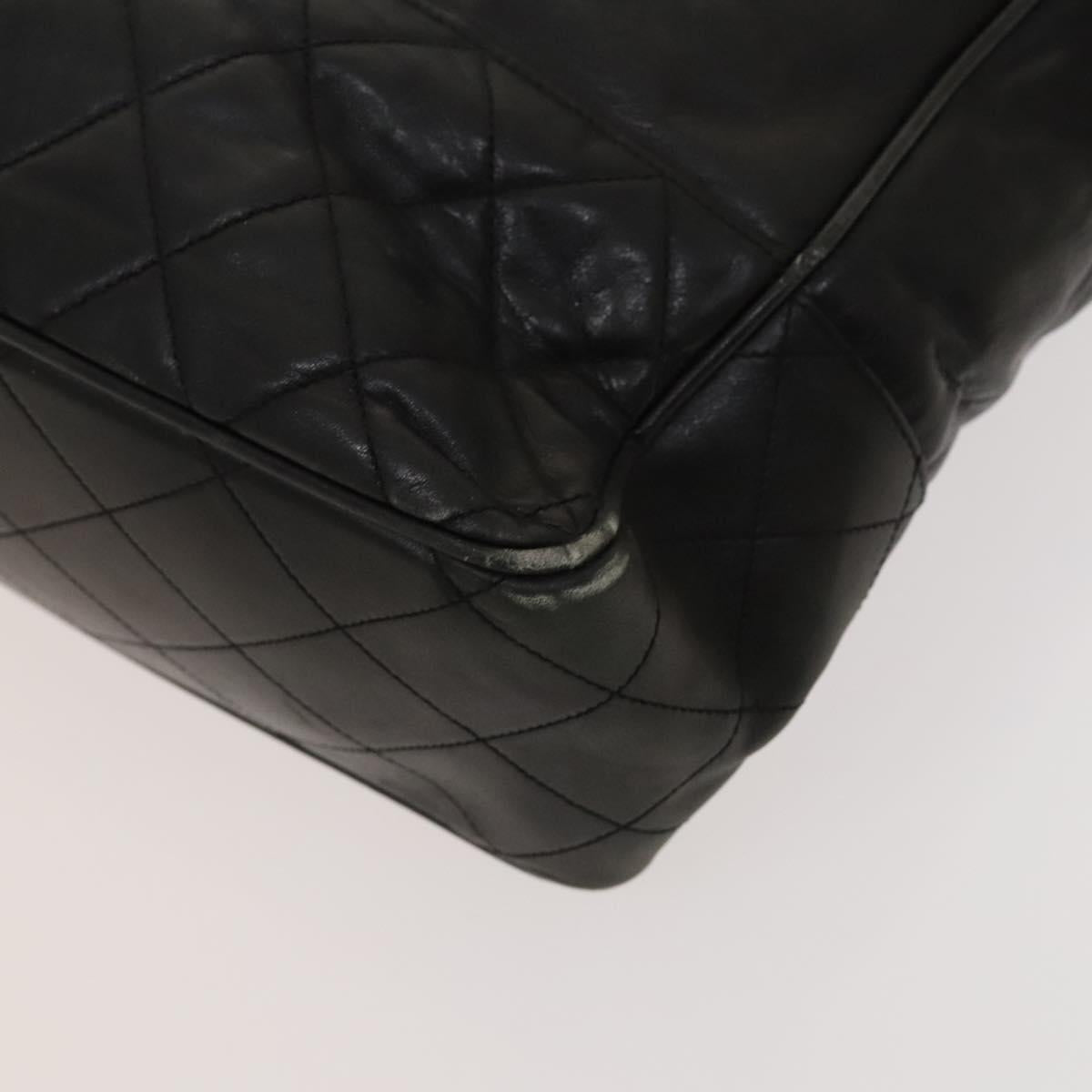 Chanel Quilted, Black, Leather, shoulder