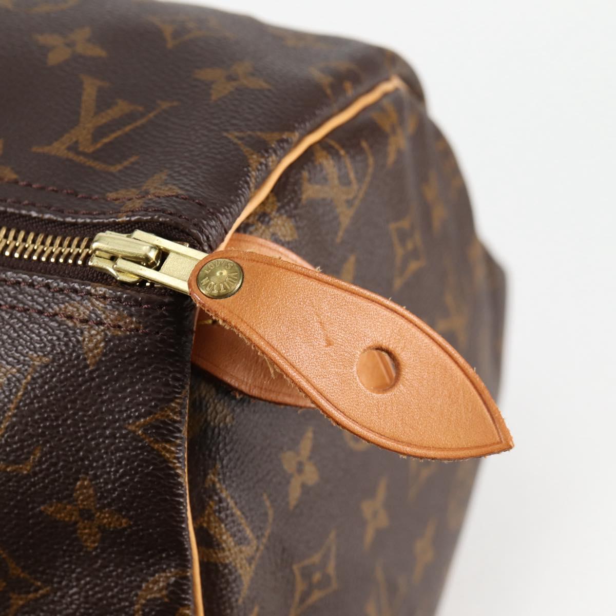 Louis Vuitton Speedy 40, Brown, Canvas, handbag