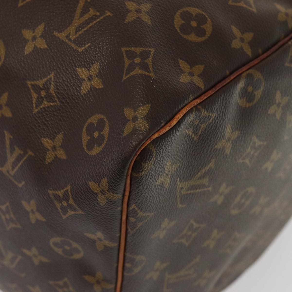 Louis Vuitton Keepall 60, Brown, Canvas, travel