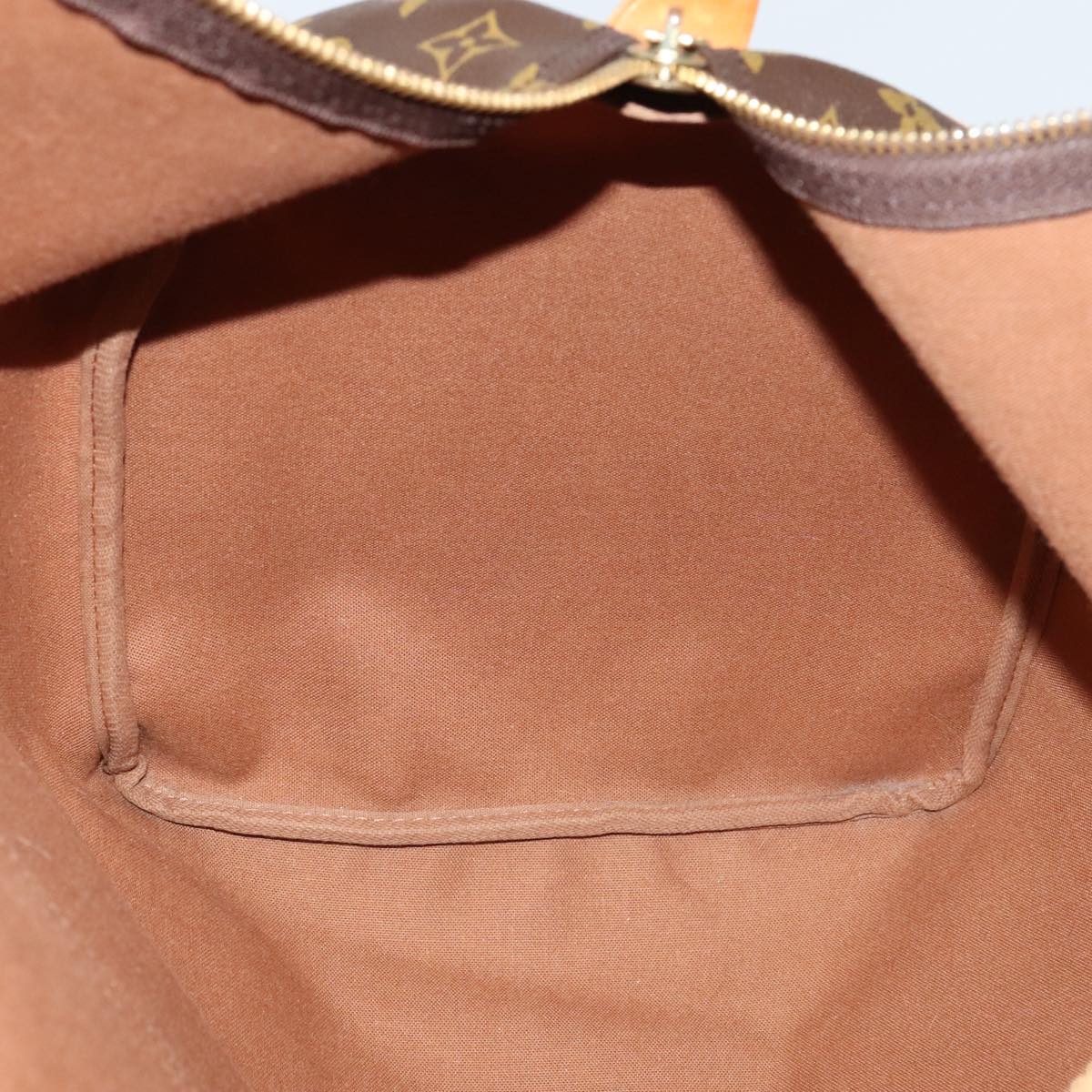 Louis Vuitton Keepall 60, Brown, Canvas, travel