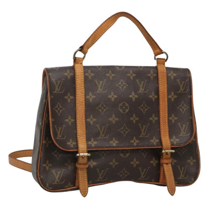 Louis Vuitton Marelle, Brown, Canvas, backpack