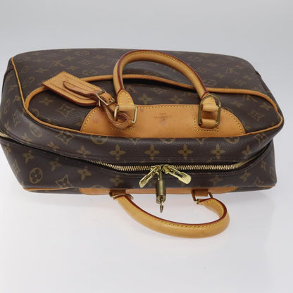 Louis Vuitton Deauville, Brown, Canvas, handbag