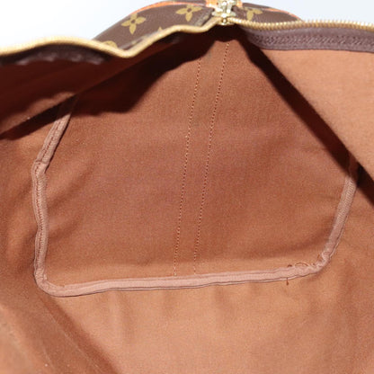 Louis Vuitton Keepall Bandoulière 60, Brown, Canvas, travel