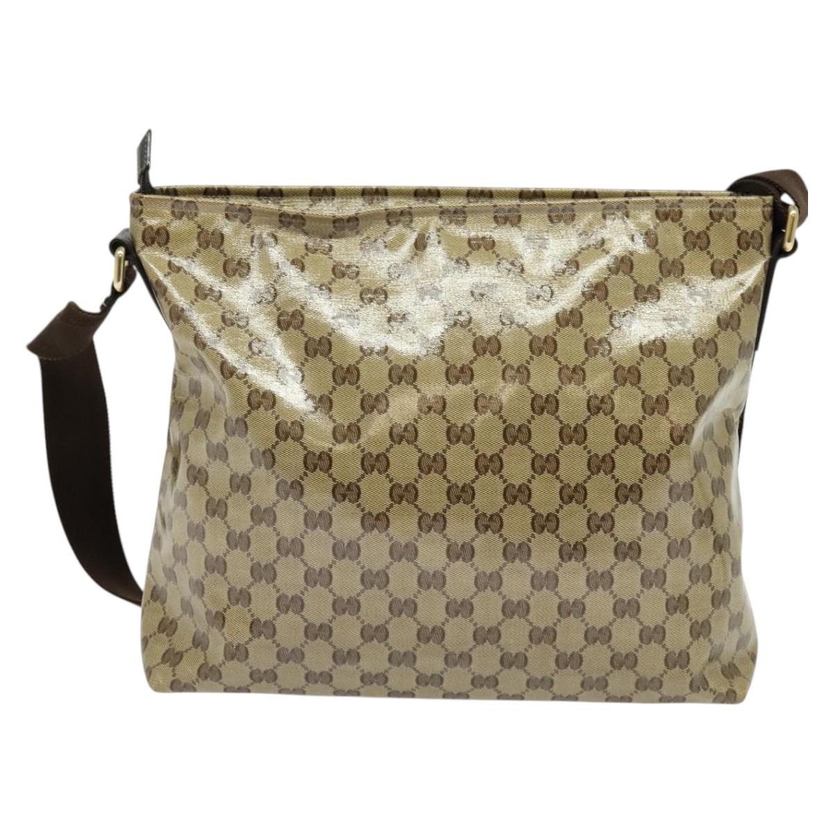 Gucci GG canvas, Beige, Canvas, shoulder