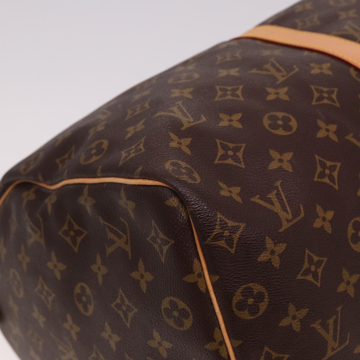 Louis Vuitton Keepall 50, Brown, Canvas, travel