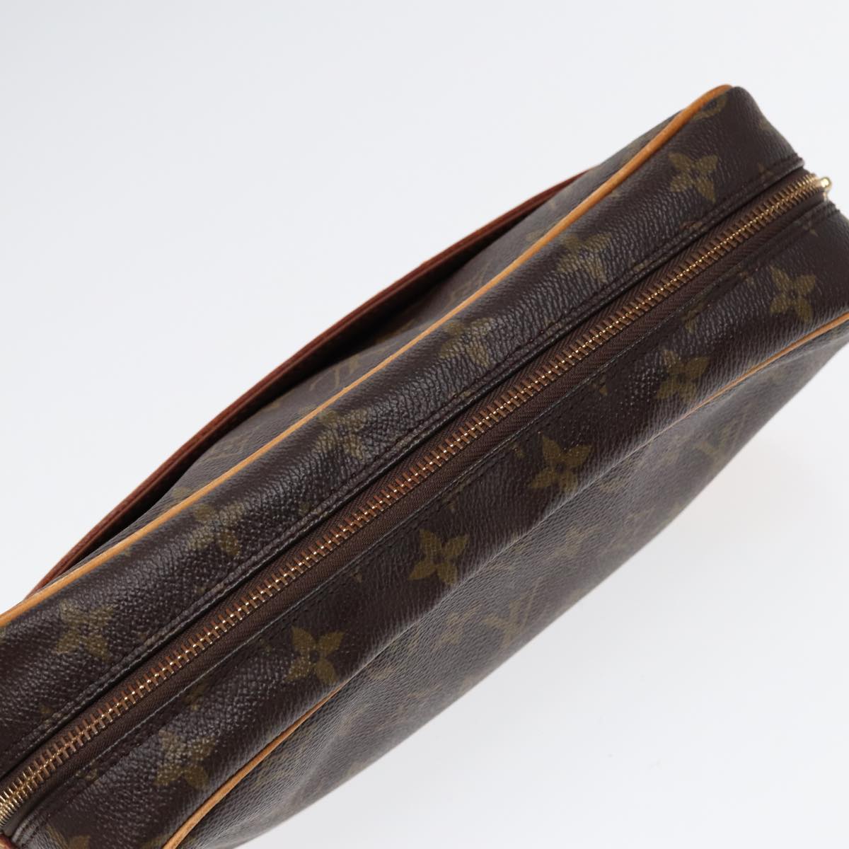 Louis Vuitton Compiegne 28, Brown, Canvas, clutch