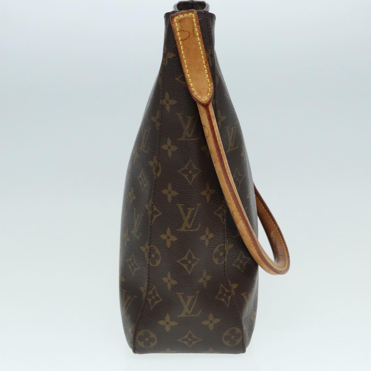 Louis Vuitton Looping GM, Brown, Canvas, shoulder