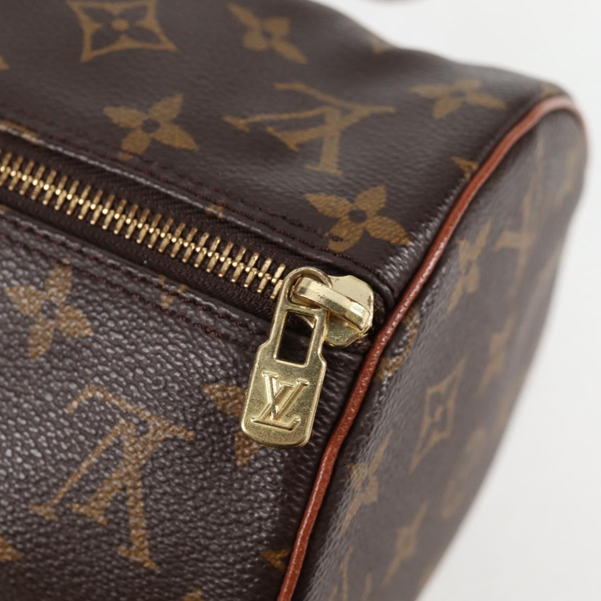 Louis Vuitton Papillon 30, Brown, Canvas, handbag