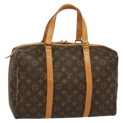 Louis Vuitton Sac Souple, Brown, Canvas, travel