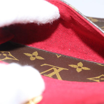 Louis Vuitton Excentri cité, Brown, Canvas, handbag