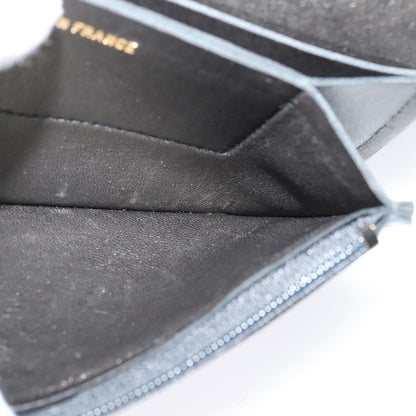 Chanel Wallet On Chain, Black, Leather, wallet