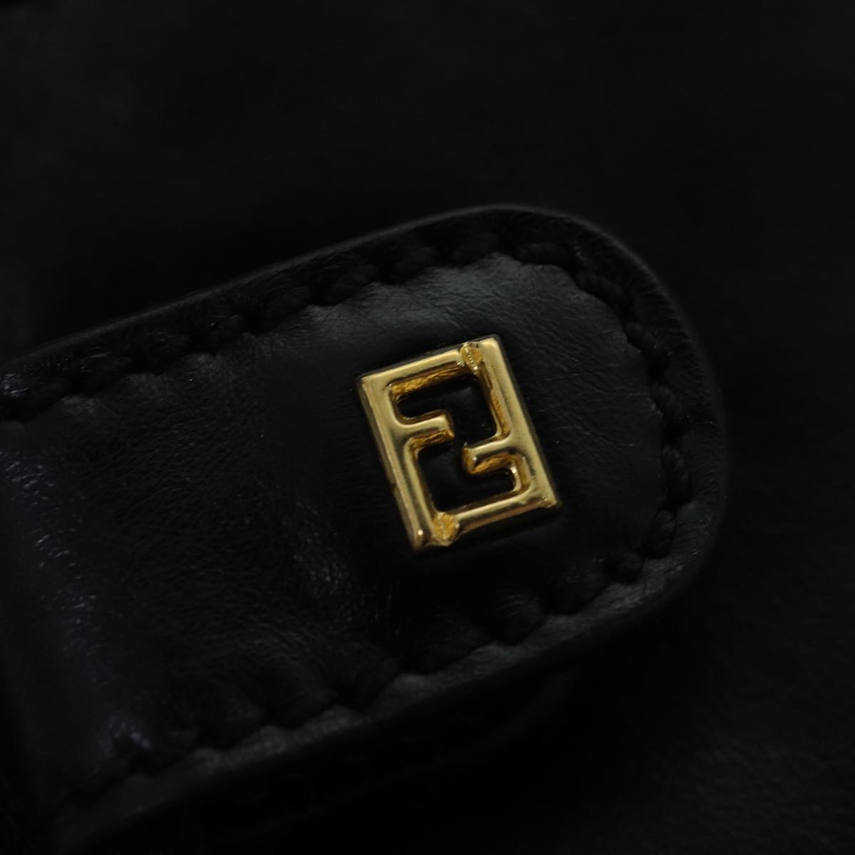 Fendi Zucca, Brown, Canvas, shoulder