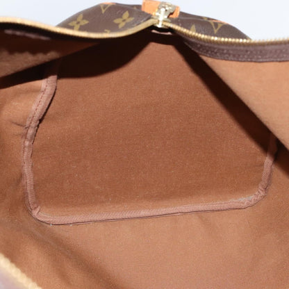 Louis Vuitton Keepall 55, Brown, Canvas, travel