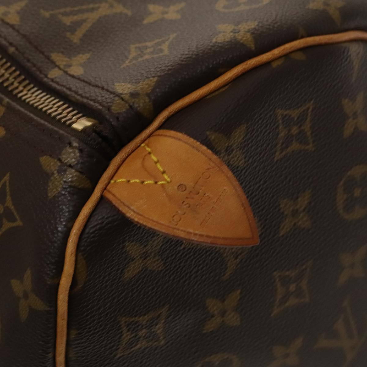 Louis Vuitton Keepall 60, Brown, Canvas, travel