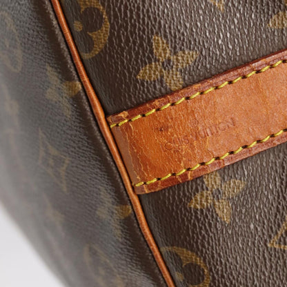 Louis Vuitton Keepall Bandoulière 60, Brown, Canvas, travel