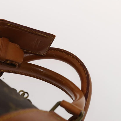 Louis Vuitton Keepall 60, Brown, Canvas, travel