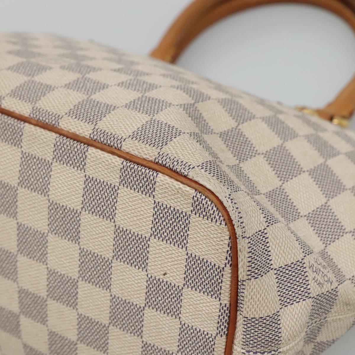 Louis Vuitton Saleya, White, Canvas, tote