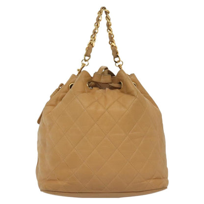 Chanel Vintage, Yellow, Leather, backpack
