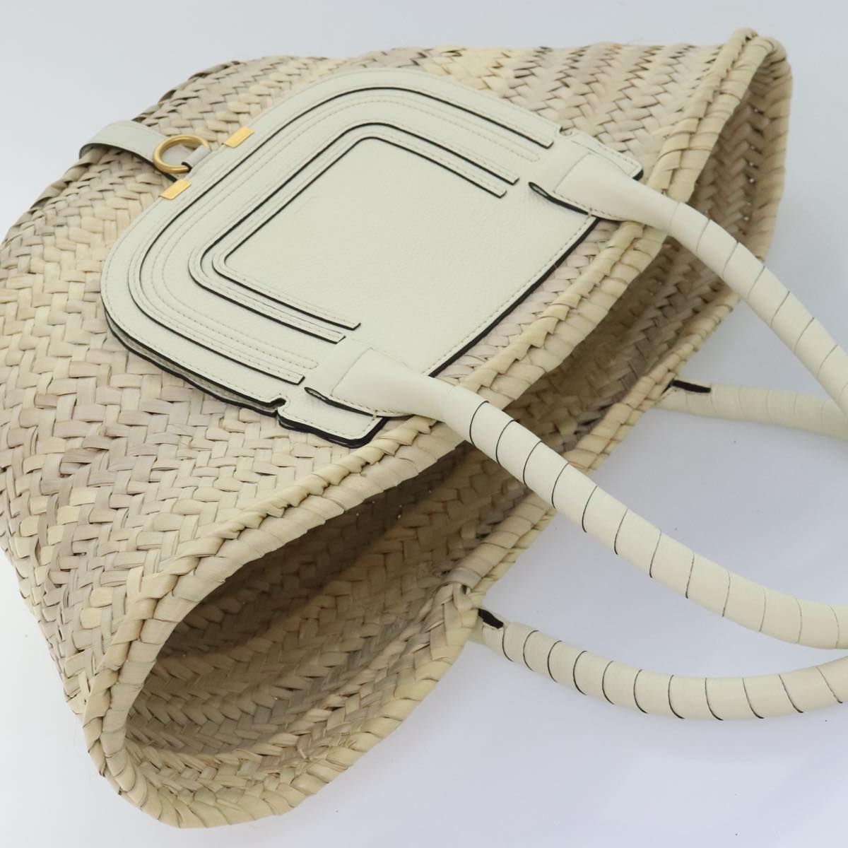 Chloé Marcie, Beige, Other, handbag