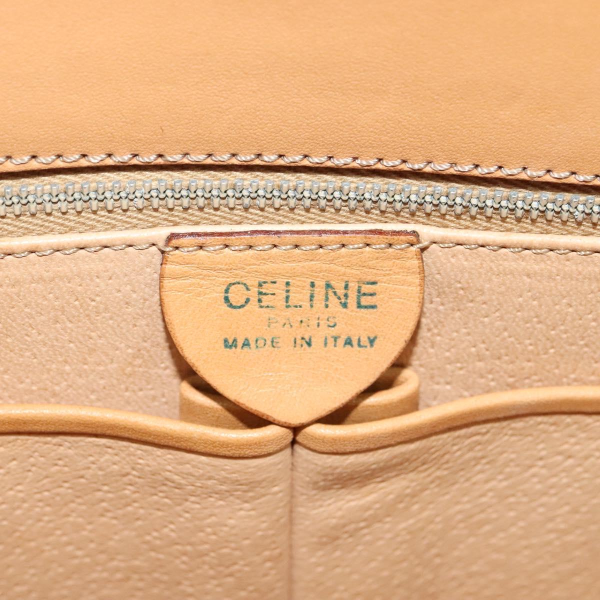 Céline Macadam, Brown, Canvas, shoulder