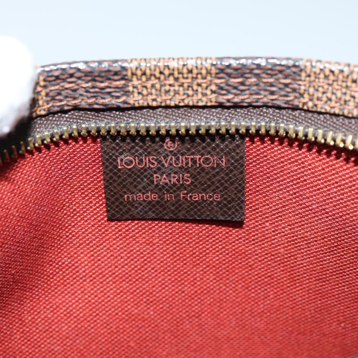 Louis Vuitton Cosmetic pouch, Brown, Canvas, clutch