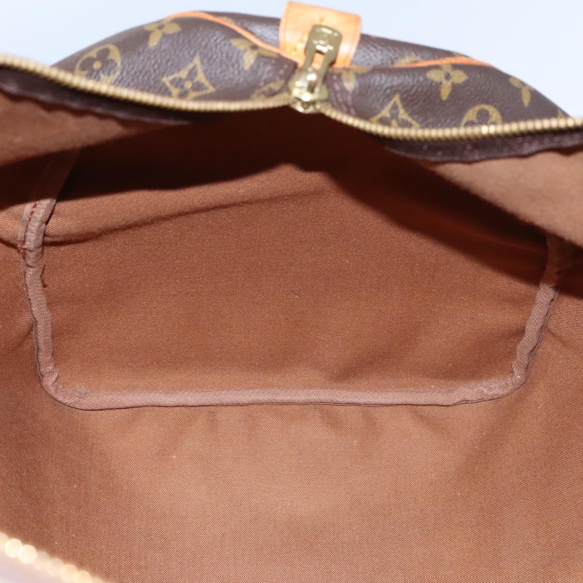 Louis Vuitton Keepall 60, Brown, Canvas, travel
