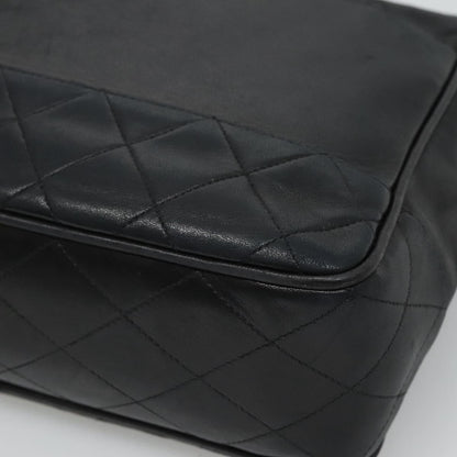 Chanel Camera, Black, Leather, shoulder