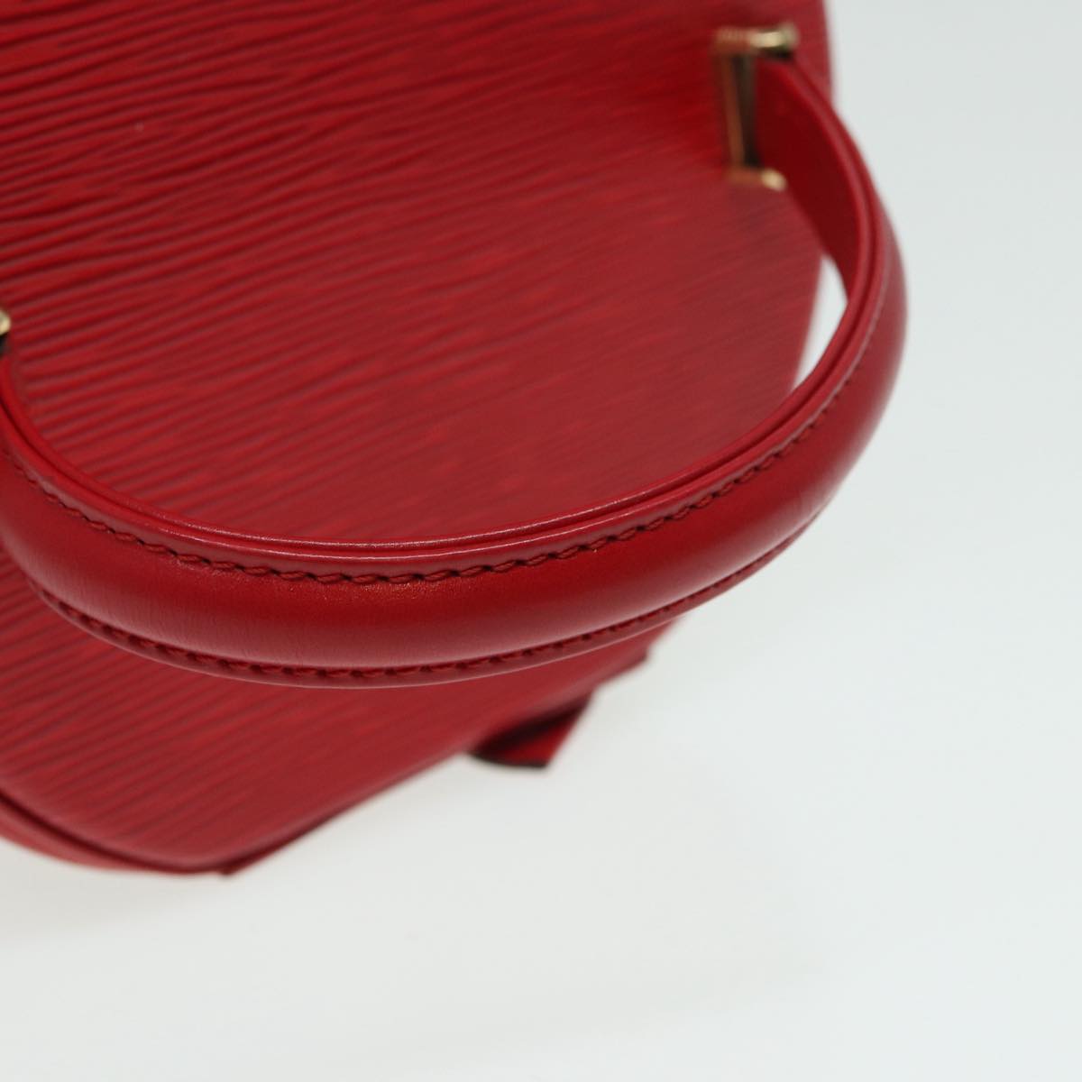 Louis Vuitton Vanity, Red, Leather, handbag