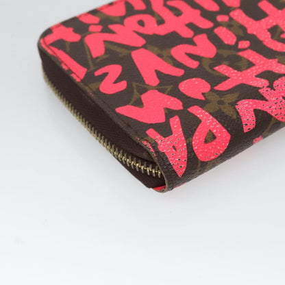 Louis Vuitton Zippy wallet, Pink, Canvas, wallet