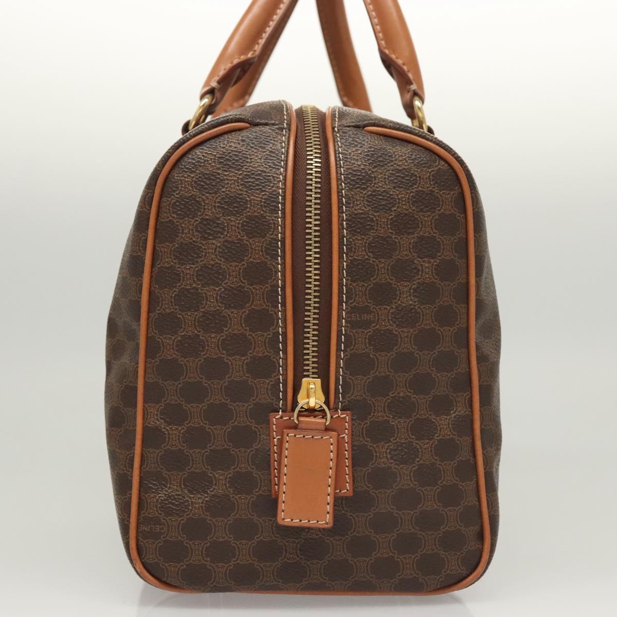 Céline Macadam, Brown, Canvas, handbag