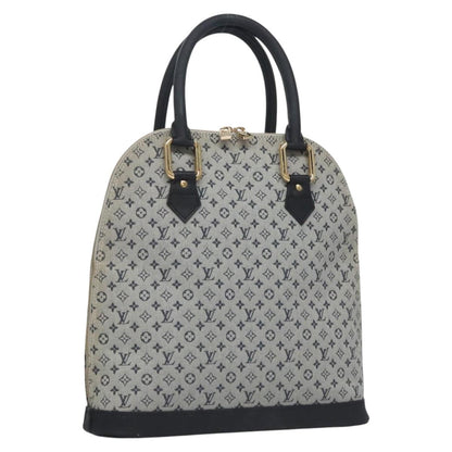 Louis Vuitton Alma, Grey, Canvas, handbag