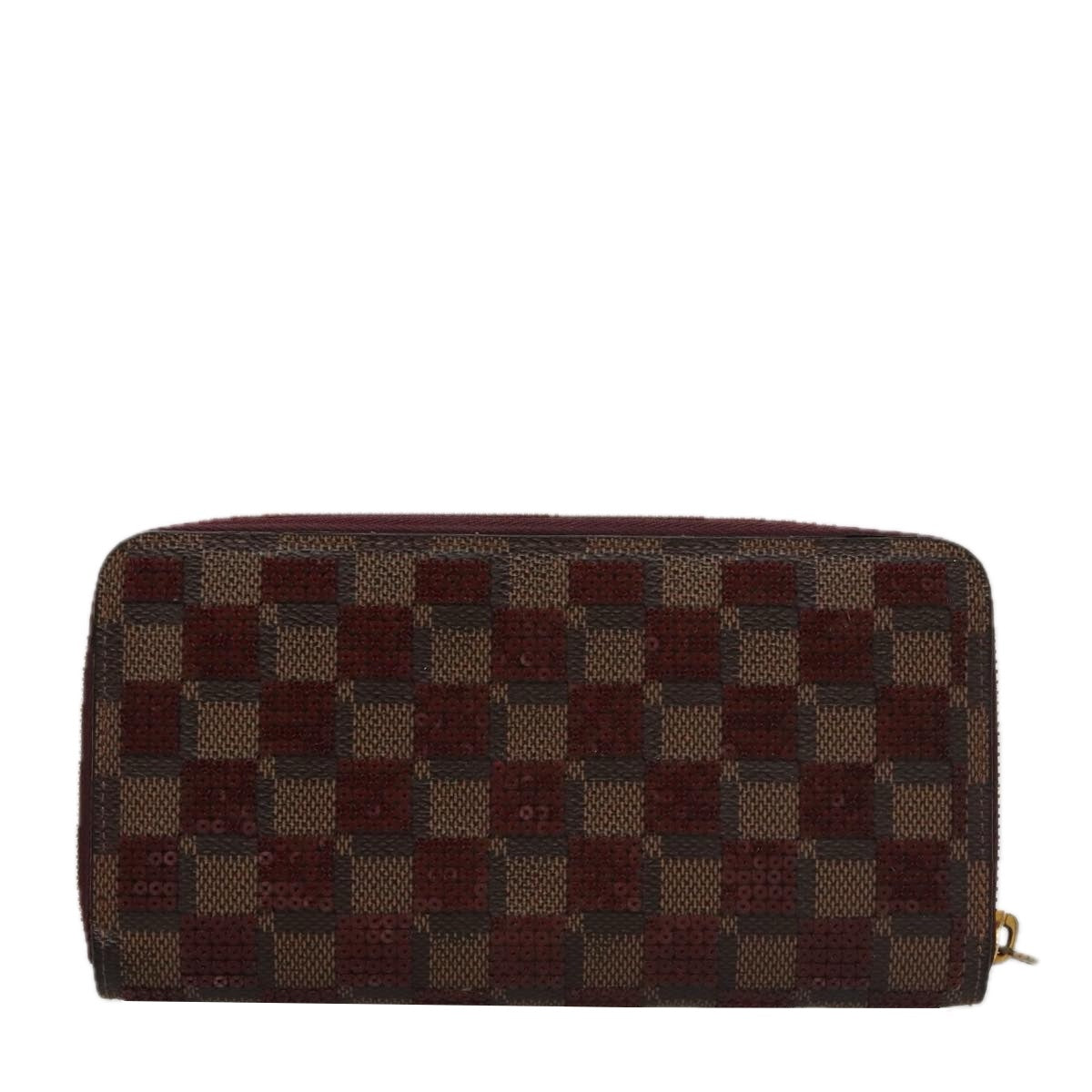 Louis Vuitton Zippy wallet, Brown, Canvas, wallet