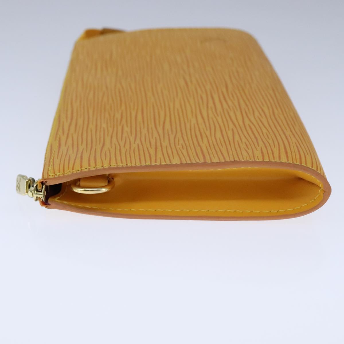 Louis Vuitton Pochette Accessoire, Yellow, Leather, clutch