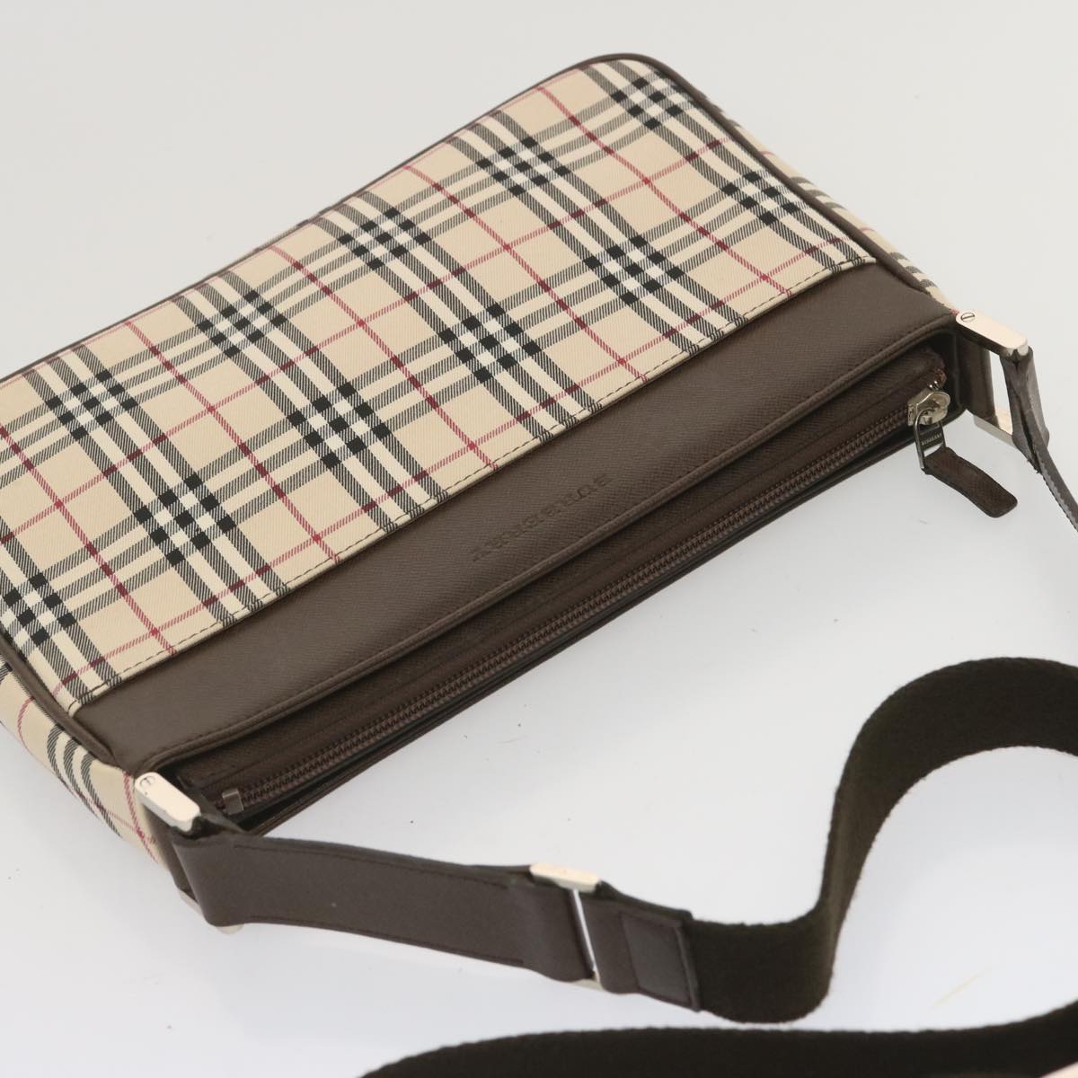 Burberry Nova Check, Beige, Canvas, shoulder