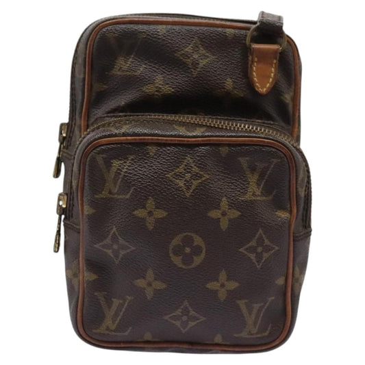 Louis Vuitton Mini amazone, Brown, Canvas, shoulder