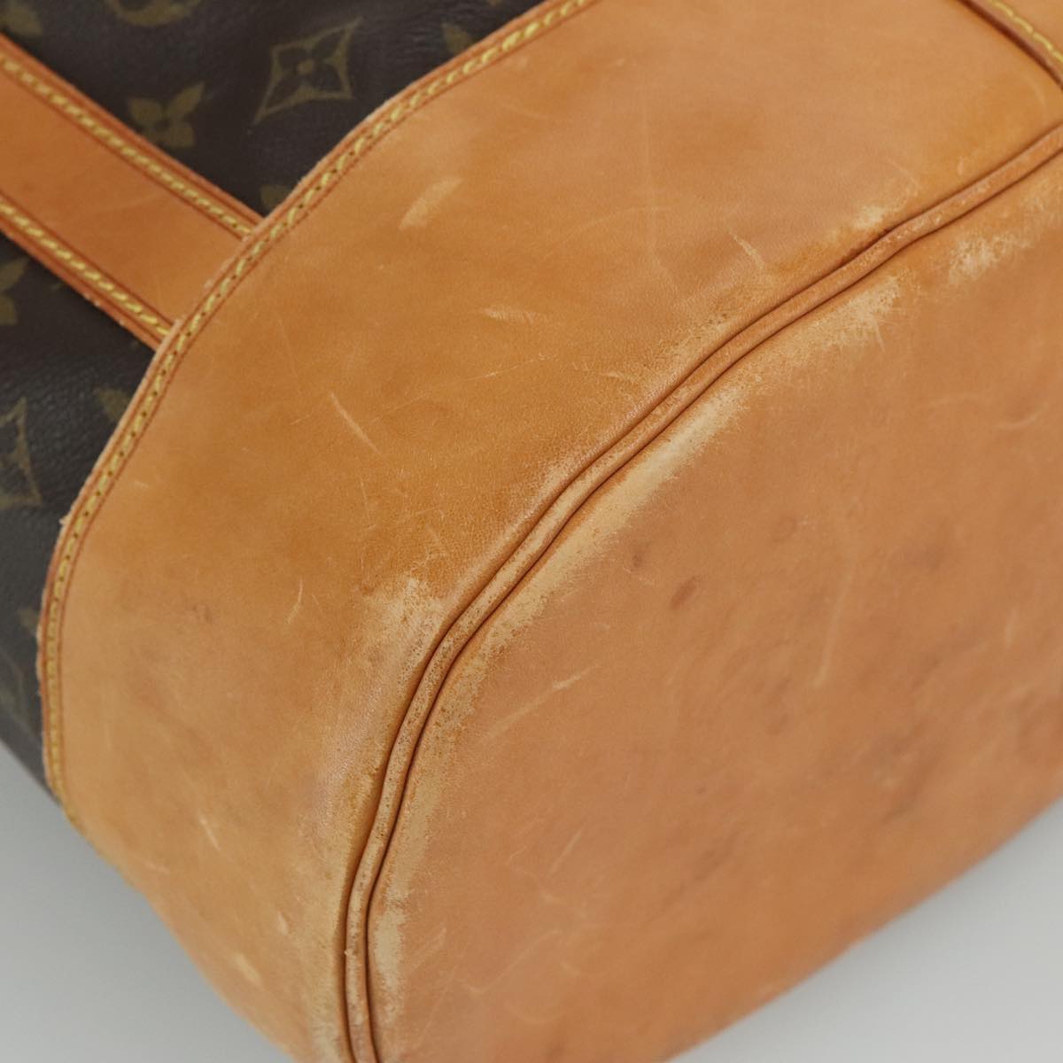 Louis Vuitton Randonnée, Brown, Canvas, shoulder