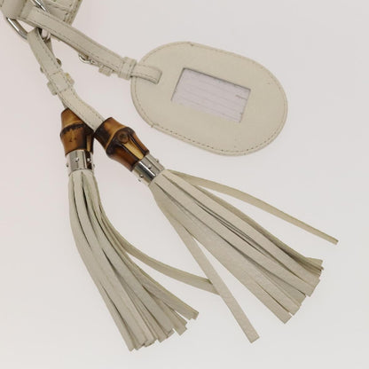 Gucci Horsebit, White, Leather, handbag