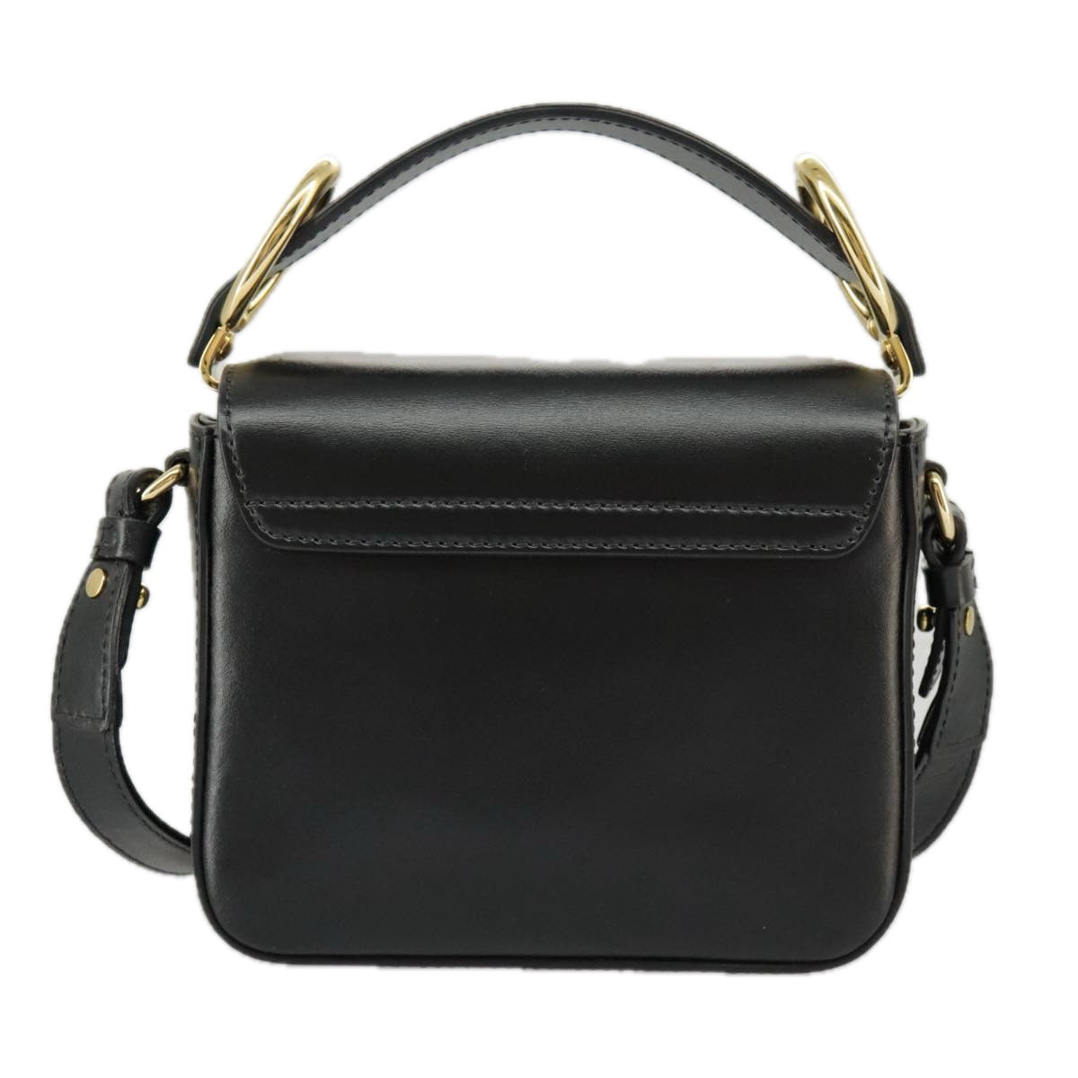 Chloé C, Black, Leather, handbag