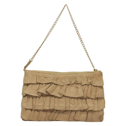 Chanel, Beige, Leather, handbag