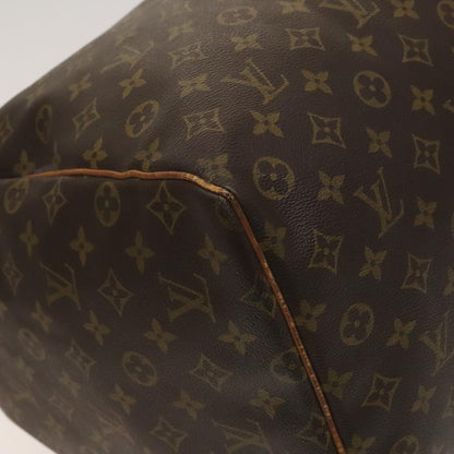 Louis Vuitton Keepall 60, Brown, Canvas, travel