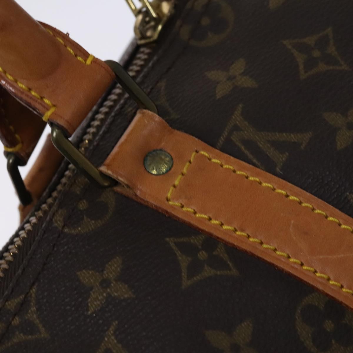 Louis Vuitton Keepall 45, Brown, Canvas, travel