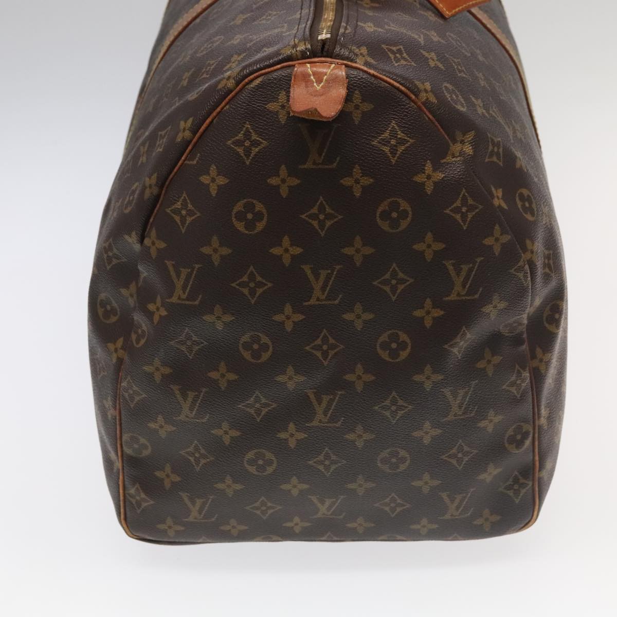 Louis Vuitton Keepall 60, Brown, Canvas, travel