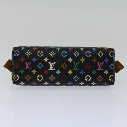 Louis Vuitton Cosmetic Case Monogram Vernis, BLACK, CANVAS, Clutche & pouche