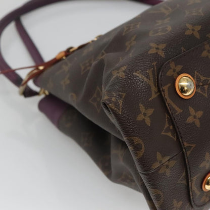 Louis Vuitton Olympe, Beige, Canvas, shoulder