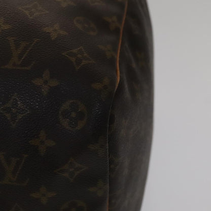 Louis Vuitton Keepall 60, Brown, Canvas, travel