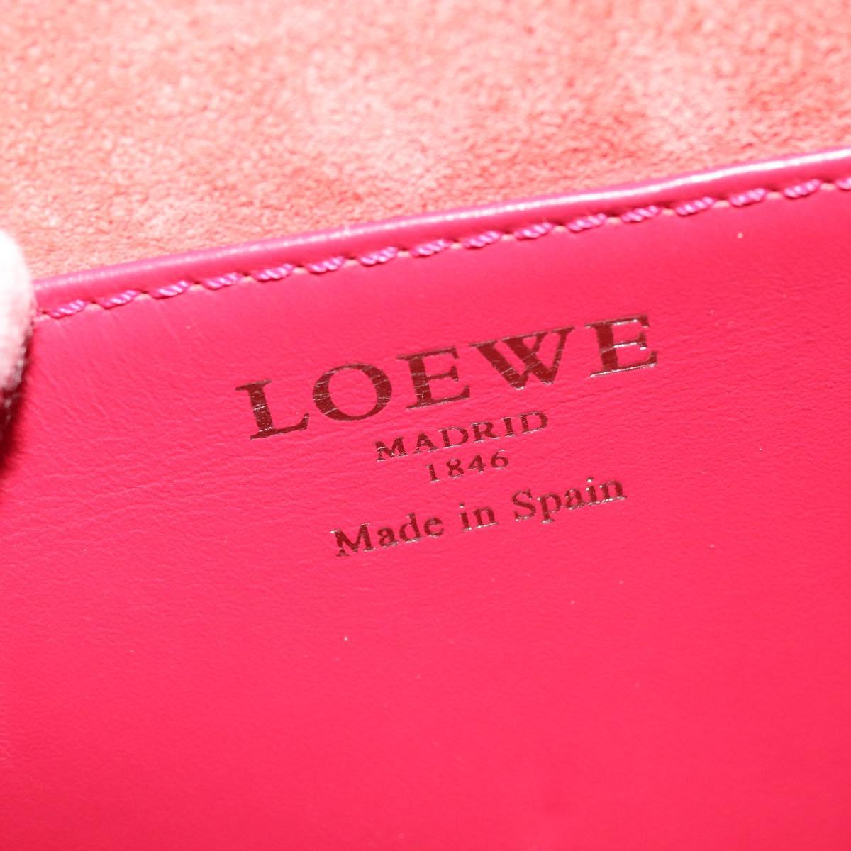 Loewe Ines, Pink, Leather, shoulder