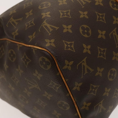 Louis Vuitton Keepall 45, Brown, Canvas, travel