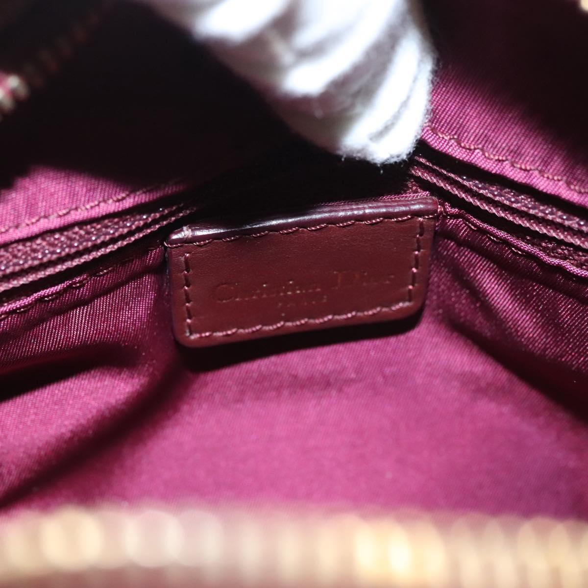 Dior Double Saddle, Red, Canvas, handbag