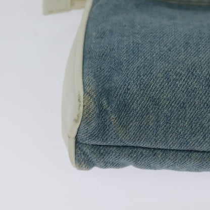Chanel, Blue, Denim - Jeans, shoulder