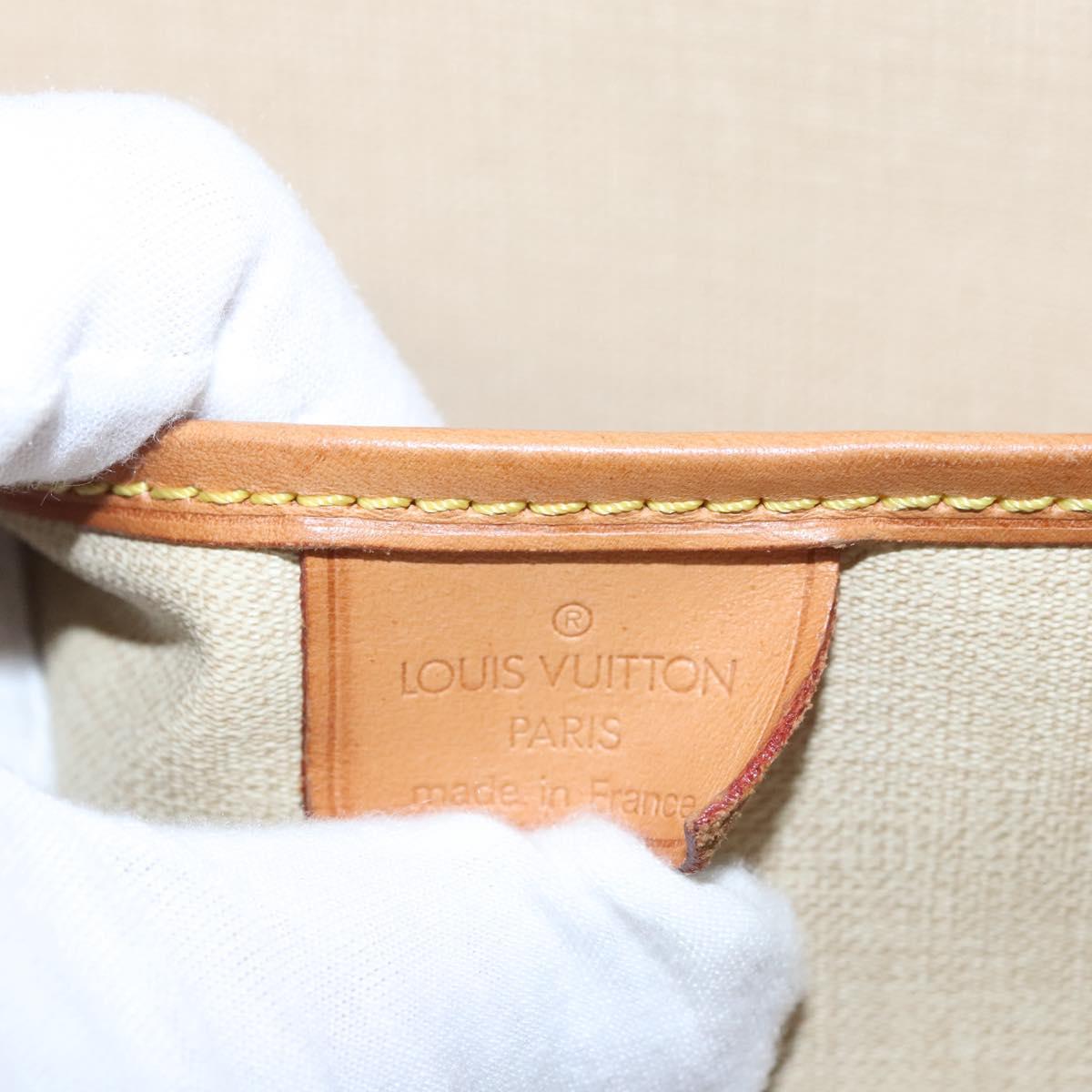 Louis Vuitton Excursion, Brown, Canvas, handbag